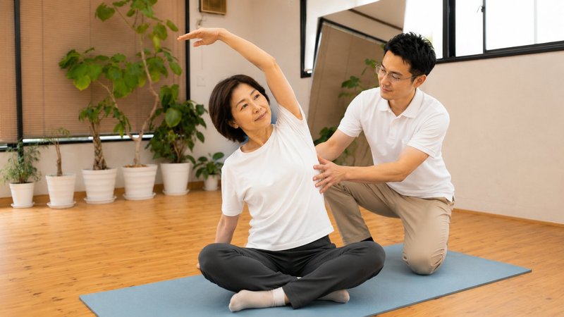 運動を始めたいけど不安なときのイメージ